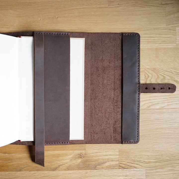 Bibelhülle "Vario+" · echtes Leder · handmade Bibelhülle nach Maß – Aus Gnade