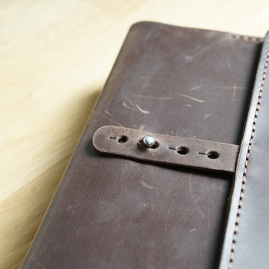 Bibelhülle "Vario+" · echtes Leder · handmade Bibelhülle nach Maß – Aus Gnade