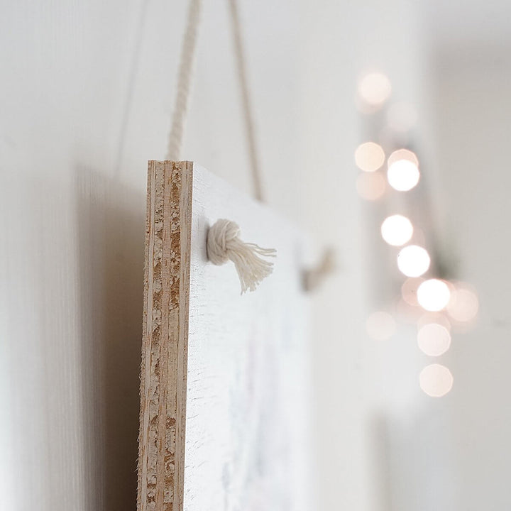 Holzschild "Lobe den Herrn" · 30x30 cm · Christliche Holzschilder – Aus Gnade