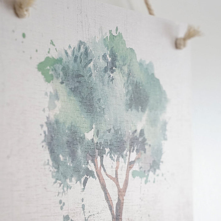 Holzschild "Ölbaum" · 30x30 cm · Christliche Holzschilder – Aus Gnade