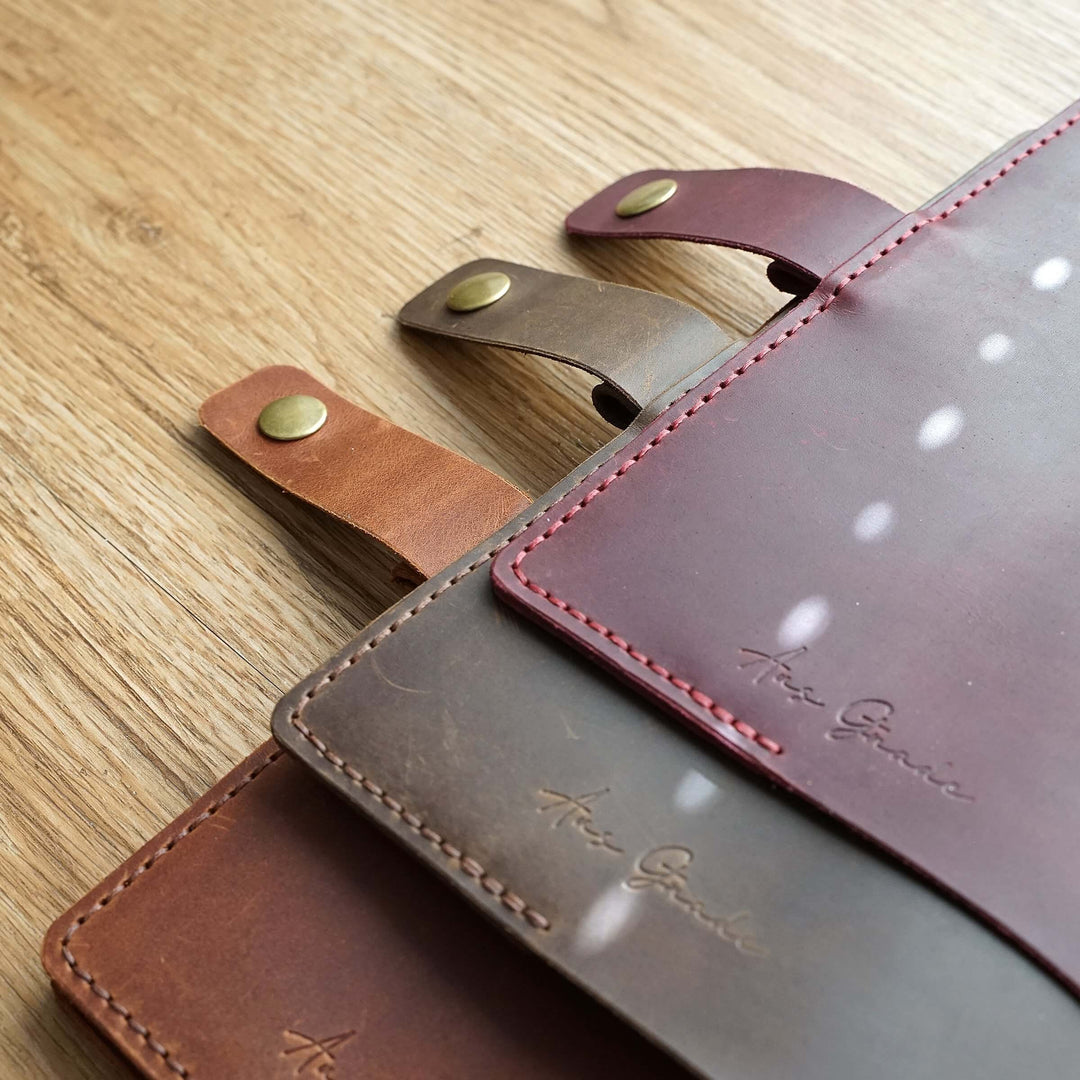 Bibelhülle "Basic+" · echtes Leder · Individuelle Größen · handmade Bibelhülle nach Maß · optionale Gravur – Aus Gnade