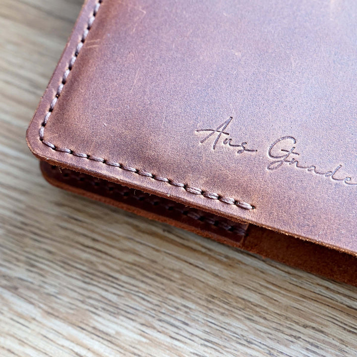 Bibelhülle "Basic+" · echtes Leder · Individuelle Größen · handmade Bibelhülle nach Maß · optionale Gravur – Aus Gnade