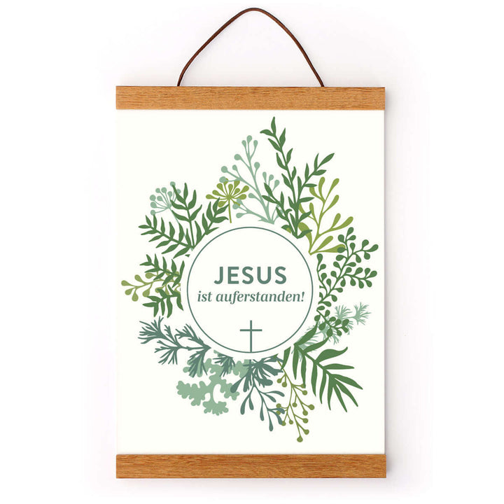Poster "Jesus ist auferstanden!" · Ostern · A3 – Aus Gnade