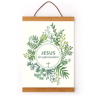 Poster "Jesus ist auferstanden!" · Ostern · A3 – Aus Gnade