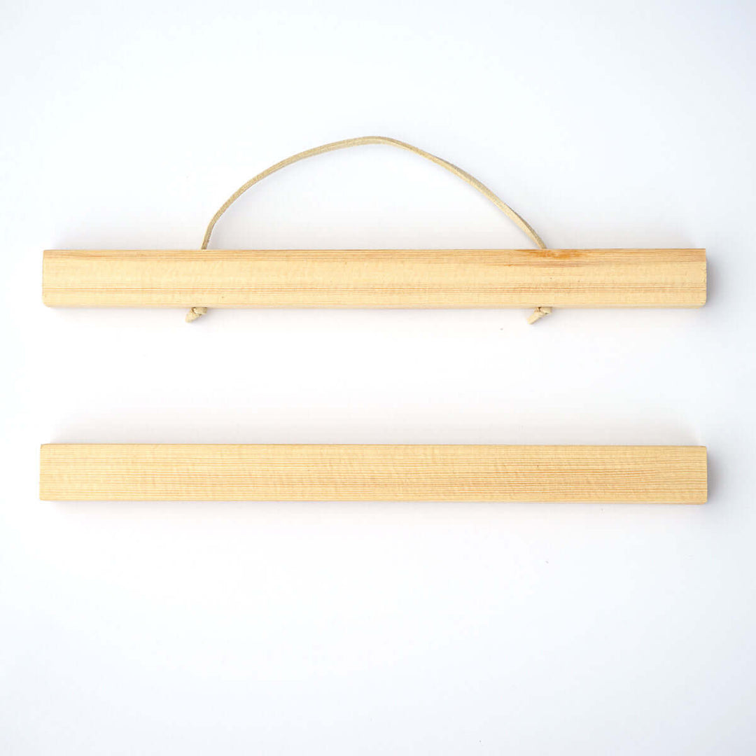 Moderne Posterleisten · Pinie · Holz Magnetleisten · A4 / A3 – Aus Gnade