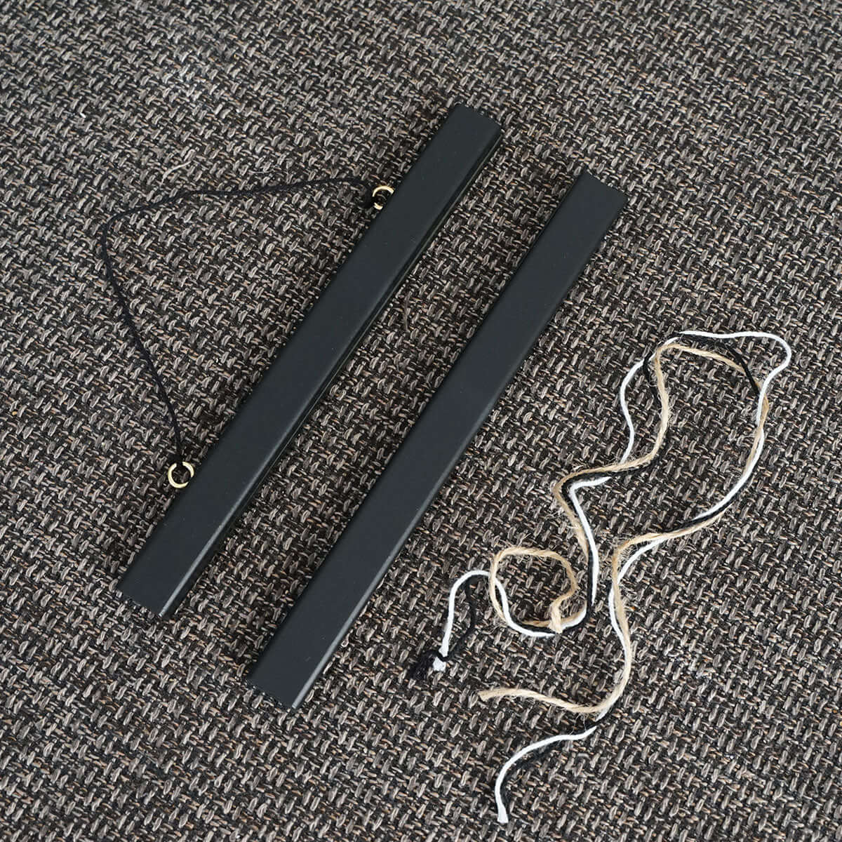 Moderne Posterleisten · Holz · schwarz · A4 / A3