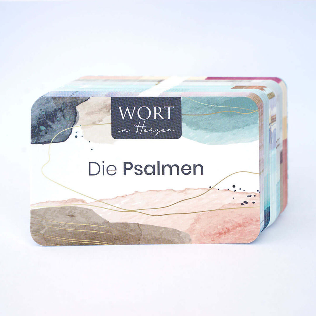 Wort im Herzen · "Die Psalmen" · 48 Lernkarten · Bibelverse – Aus Gnade