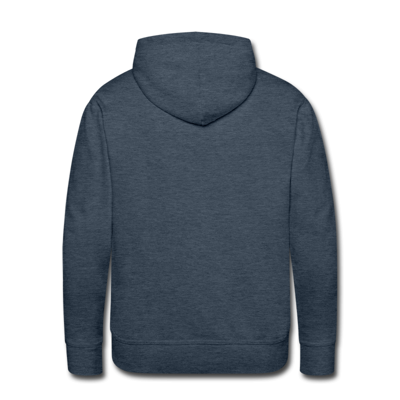 Christlicher Premium Hoodie "Jesus ist mein Retter" · für Männer – Aus Gnade