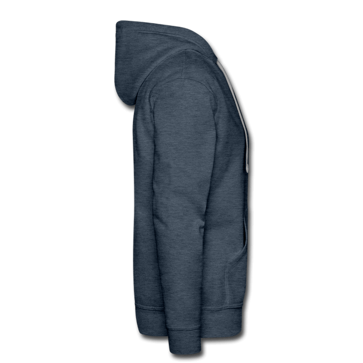 Christlicher Premium Hoodie "Jesus ist mein Retter" · für Männer – Aus Gnade